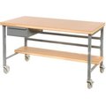 Built Rite Br Built-Rite Steel Drawer, 15"W x 20"D, Gray DRW-S-GY